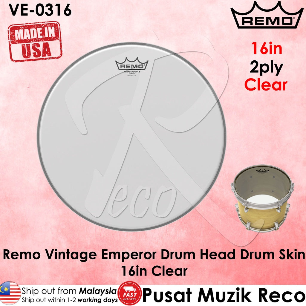 Remo vintage deals emperor clear