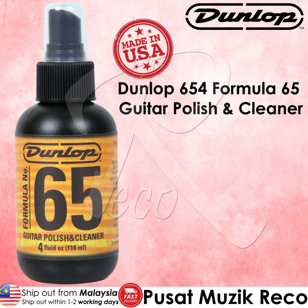 Dunlop Formula 65 Guitar Polish & Cleaner 30 ml