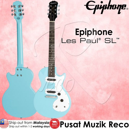 Epiphone les paul sl deals electric guitar pacific blue