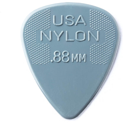 Jim Dunlop 44P.88 0.88mm NYLON Standard Guitar Picks Player Pack 12-Pack - Reco Music Malaysia