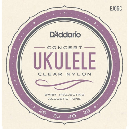 *D'Addario EJ65C Concert Ukulele Strings - Reco Music Malaysia