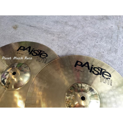 *Paiste 101 Brass 14'' Hi Hat Cymbals - Made in Germany - Reco Music Malaysia