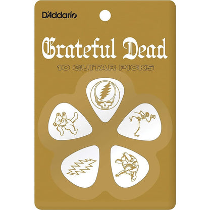 *D'Addario 1CWH4-10GD2 Grateful Dead Icons Guitar Picks - Reco Music Malaysia