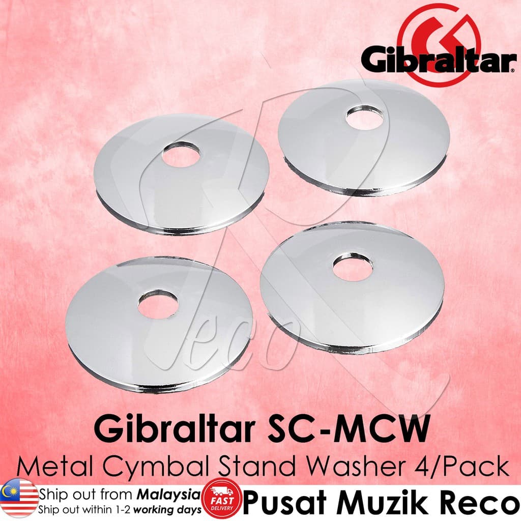 *Gibraltar SC-MCW 8mm Metal Cymbal Stand Washer - Reco Music Malaysia