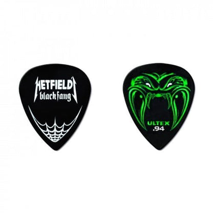 Jim Dunlop PH112T.94 James Hetfield's Black Fang 0.94mm Guitar Pick in Tin - Reco Music Malaysia