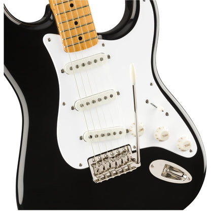 *Fender Squier Classic Vibe 50s Stratocaster Electric Guitar, Black - Reco Music Malaysia