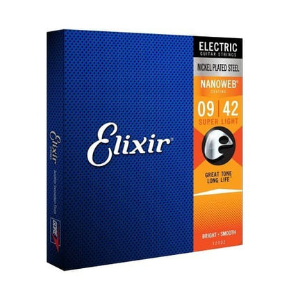 *Elixir 12002 Nanoweb Coated Electric Guitar String 0942 - Reco Music Malaysia