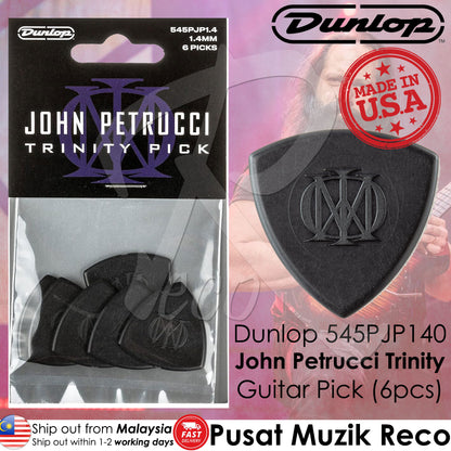 Dunlop 545PJP140 JOHN PETRUCCI TRINITY Guitar Picks 1.40mm Pack of 6