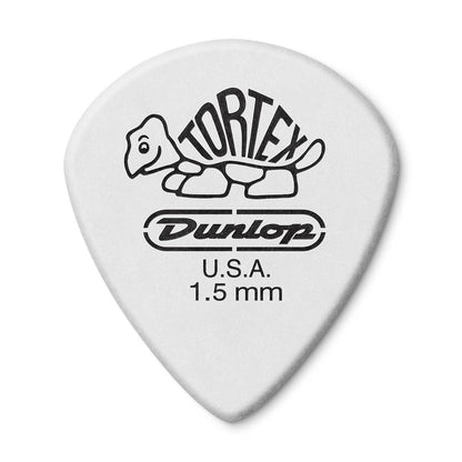 Dunlop 498P150 Tortex Jazz III XL 1.50mm Guitar Picks Player Pack, 12pcs/Pack