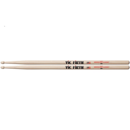 Vic Firth 8D American Classic Series 8D Drumsticks, Natural, Wood Tip - Reco Music Malaysia