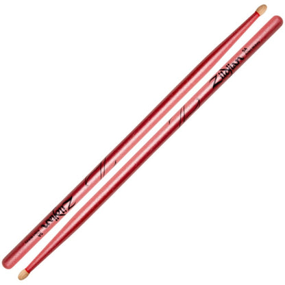 Zildjian Z5ACP Chroma Series 5A Wood Tip Hickory Drumsticks, Chroma Pink - Reco Music Malaysia