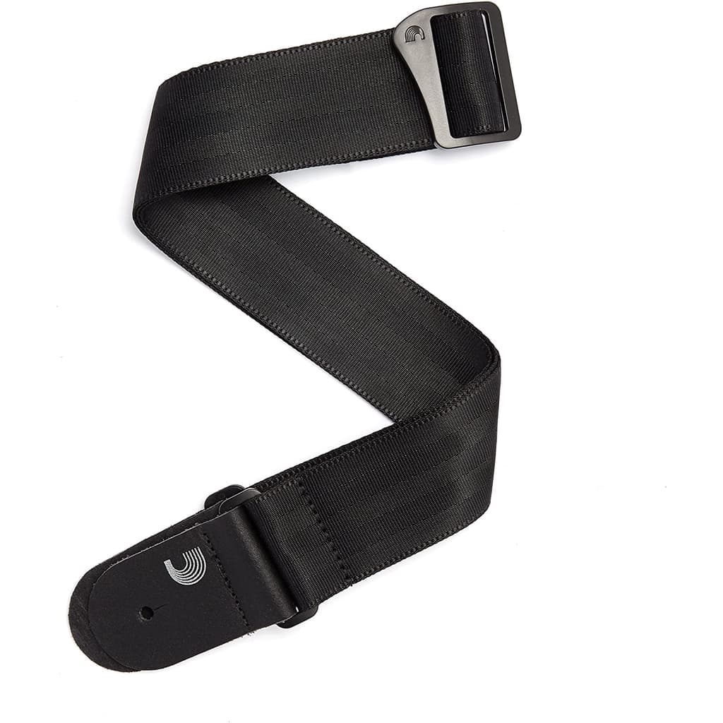 *D'Addario Planet Waves 50SB00 Seat Belt Guitar Strap , Black - Reco Music Malaysia