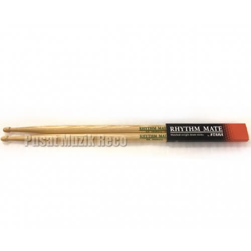 *Tama HRM5A Rhythm Mate 5A Hickory Drumstick Wood Tip - Reco Music Malaysia