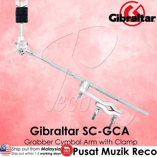 *Gibraltar SC-GCA 18" Grabber Cymbal Arm With Clamp - Reco Music Malaysia