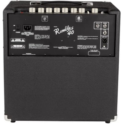 *Fender Rumble 40 V3 Bass Combo Amplifier, 230V EU - Reco Music Malaysia