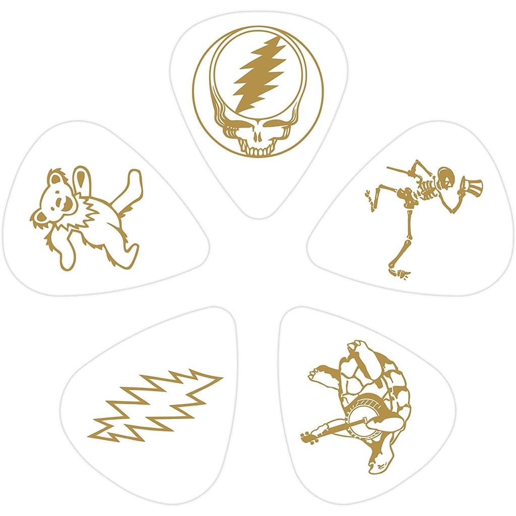 *D'Addario 1CWH4-10GD2 Grateful Dead Icons Guitar Picks - Reco Music Malaysia