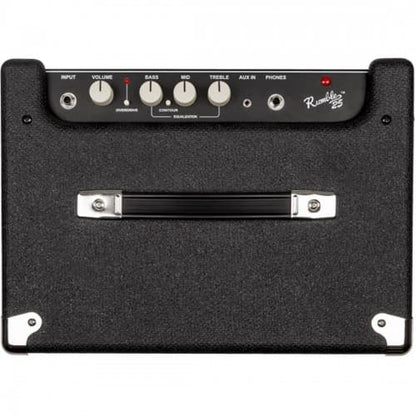 *Fender Rumble 25 V3 Bass Combo Amplifier, 230V UK - Reco Music Malaysia