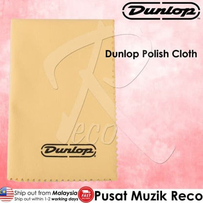 *Jim Dunlop 5400SI Guitar Polish Cloth - Reco Music Malaysia