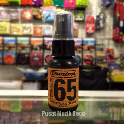 Jim Dunlop 651J Formula 65 Guitar Polish Cleaner Spray, 1oz - Reco Music Malaysia