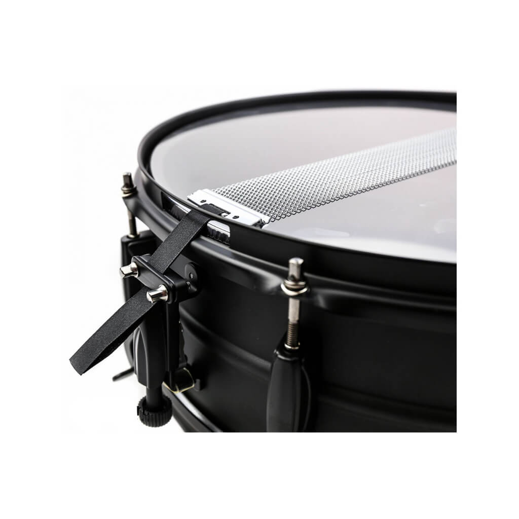 *Tama BST1455BK Steel Snare Drum 14"x5.5" Black - Reco Music Malaysia