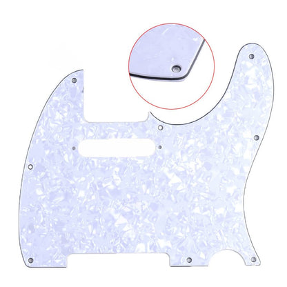 RM Telecaster Electric Guitar 3 Ply Pickguard Black / White / Pearl White / Pearl Red