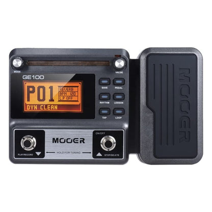 *Mooer GE100 Guitar Multi-Effects Pedal With Adaptor (GE-100 / GE 100) - Reco Music Malaysia