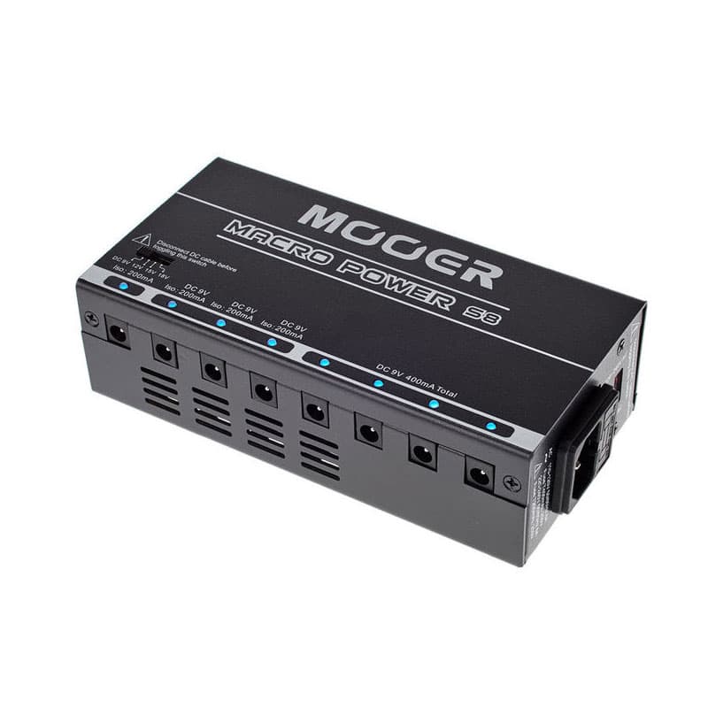 Mooer *Macro Power S8 Professional Effects Power Supply ( S-8 / s8 ) - Reco Music Malaysia