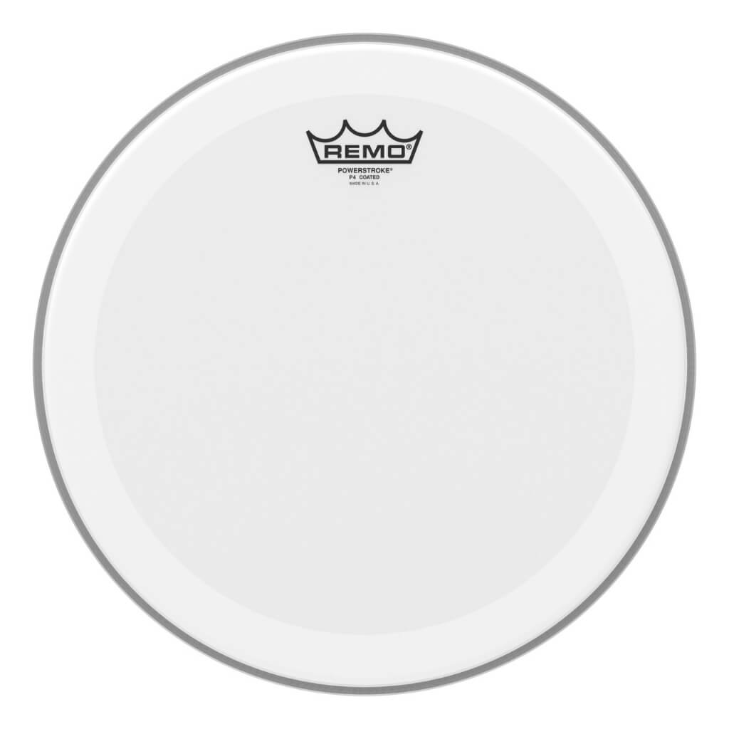 *Remo P4-0114-BP 14" Powerstroke 4 Coated Batter Drum Head - Reco Music Malaysia