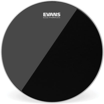 *Evans TT13HBG Hydraulic Black Drum Head, 13 inch - Reco Music Malaysia