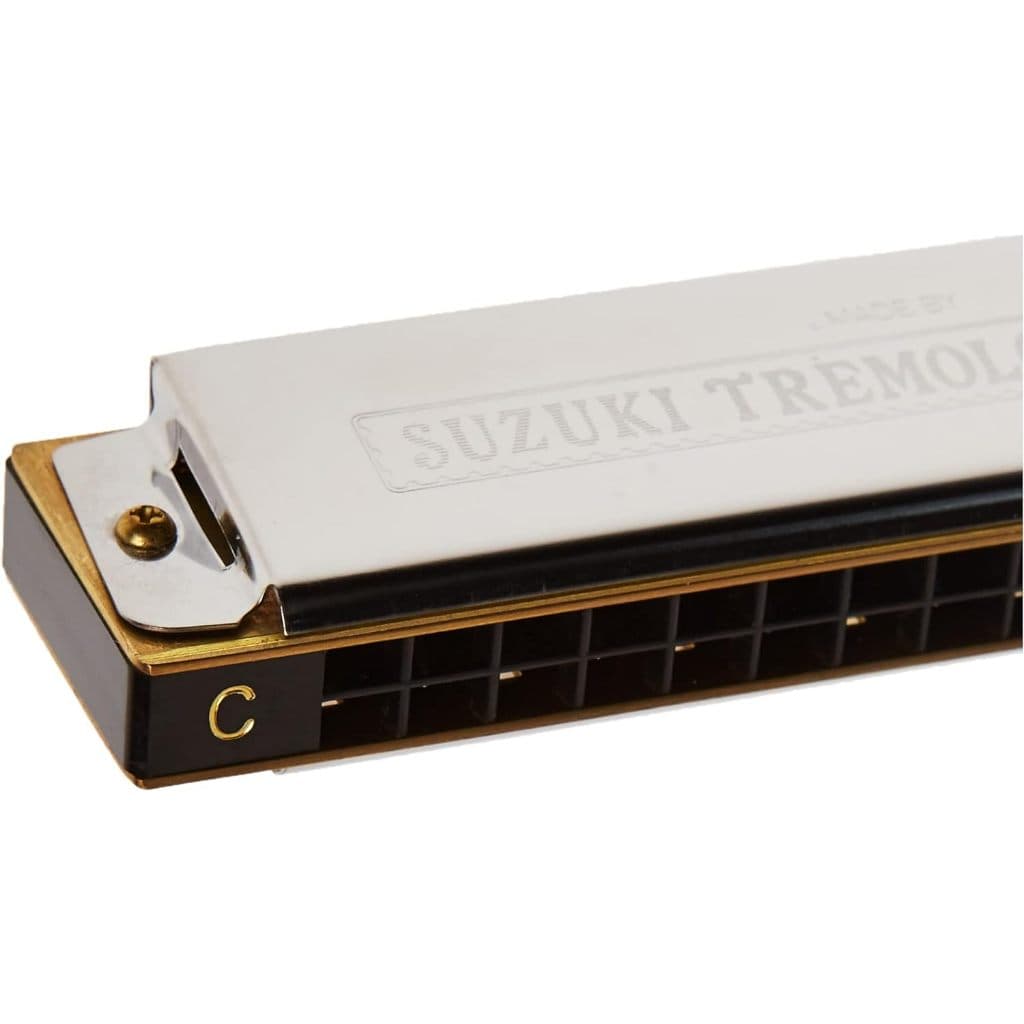 *Suzuki SU24-2T 24 Holes 2 Timer Tremolo Harmonica - Reco Music Malaysia