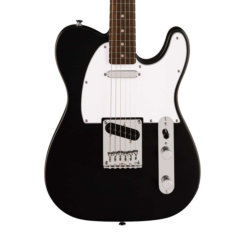 *Squier Debut Series Telecaster Electric Guitar, Laurel FB, Matt Black - Reco Music Malaysia