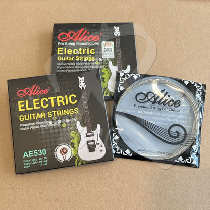 *Alice AE530SL Super Light Electric Guitar String Set 0942 - Reco Music Malaysia