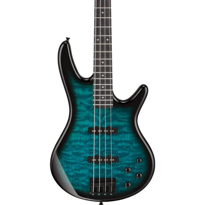 *Ibanez GSR280QA-TKS Electric Bass Guitar - Transparent Marine Sunburst - Reco Music Malaysia