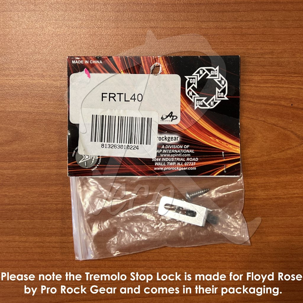 Floyd Rose FRTL40 Tremolo Stop Lock - Nickel - Reco Music Malaysia