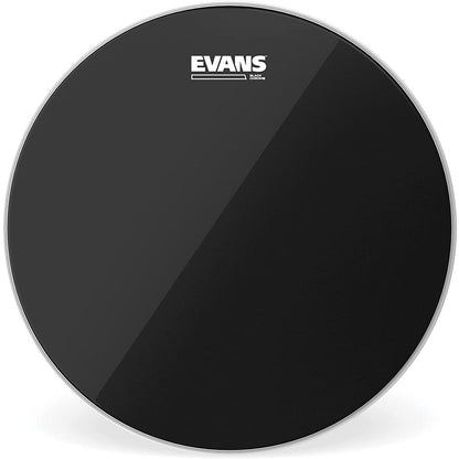 Evans TT14CHR Black Chrome 14 Inch Tom Batter Drumhead - Reco Music Malaysia