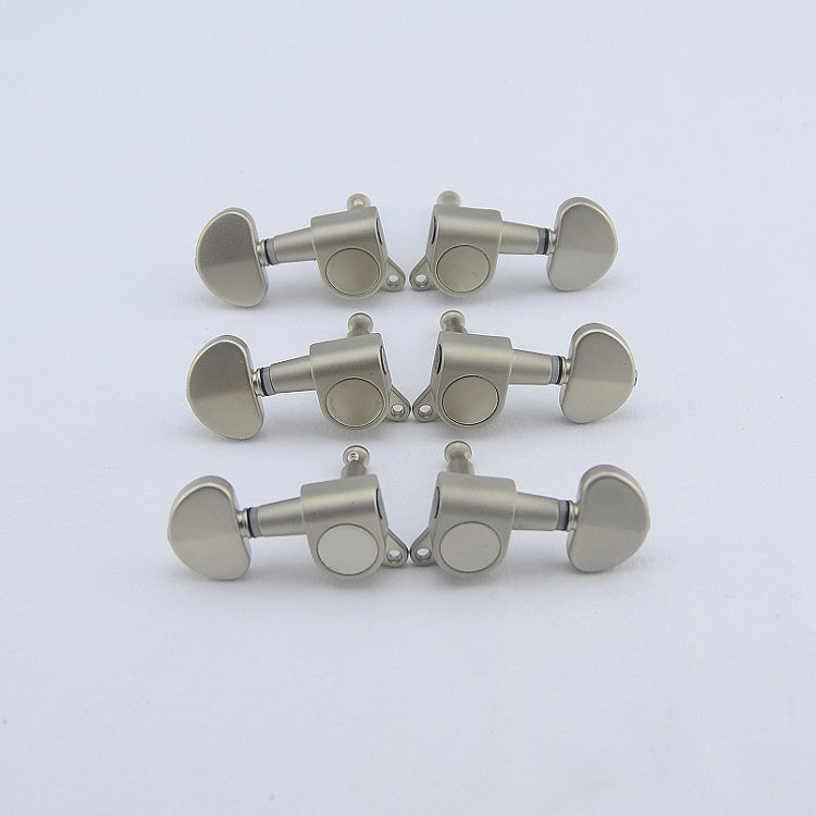 RM GF0789 Acoustic Guitar Machine Head SET 3R3L MATT CHROME - Reco Music Malaysia