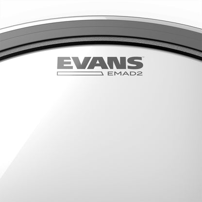 Evans BD20EMAD2 20 Inch EMAD2 Clear Bass Batter Drum Head - Reco Music Malaysia