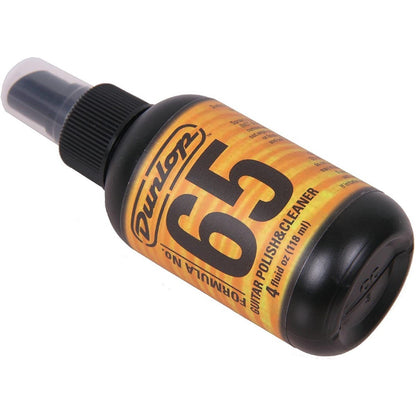 Jim Dunlop 654C Formula 65 Guitar Polish Cleaner, with Polish Cloth 5400SI - Reco Music Malaysia