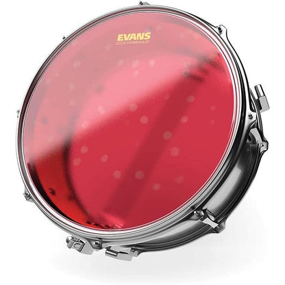 Evans B14HR 14" Hydraulic Red COATED Snare Batter Drum Head - Reco Music Malaysia
