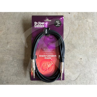 OSS IC-10 Instrument Guitar Cable 10ft ( QTR-QTR ) | Reco Music Malaysia