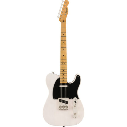 Fender Squier 0374030501 Classic Vibe 50s Telecaster Electric Guitar White Blonde Maple FB - Reco Music Malaysia