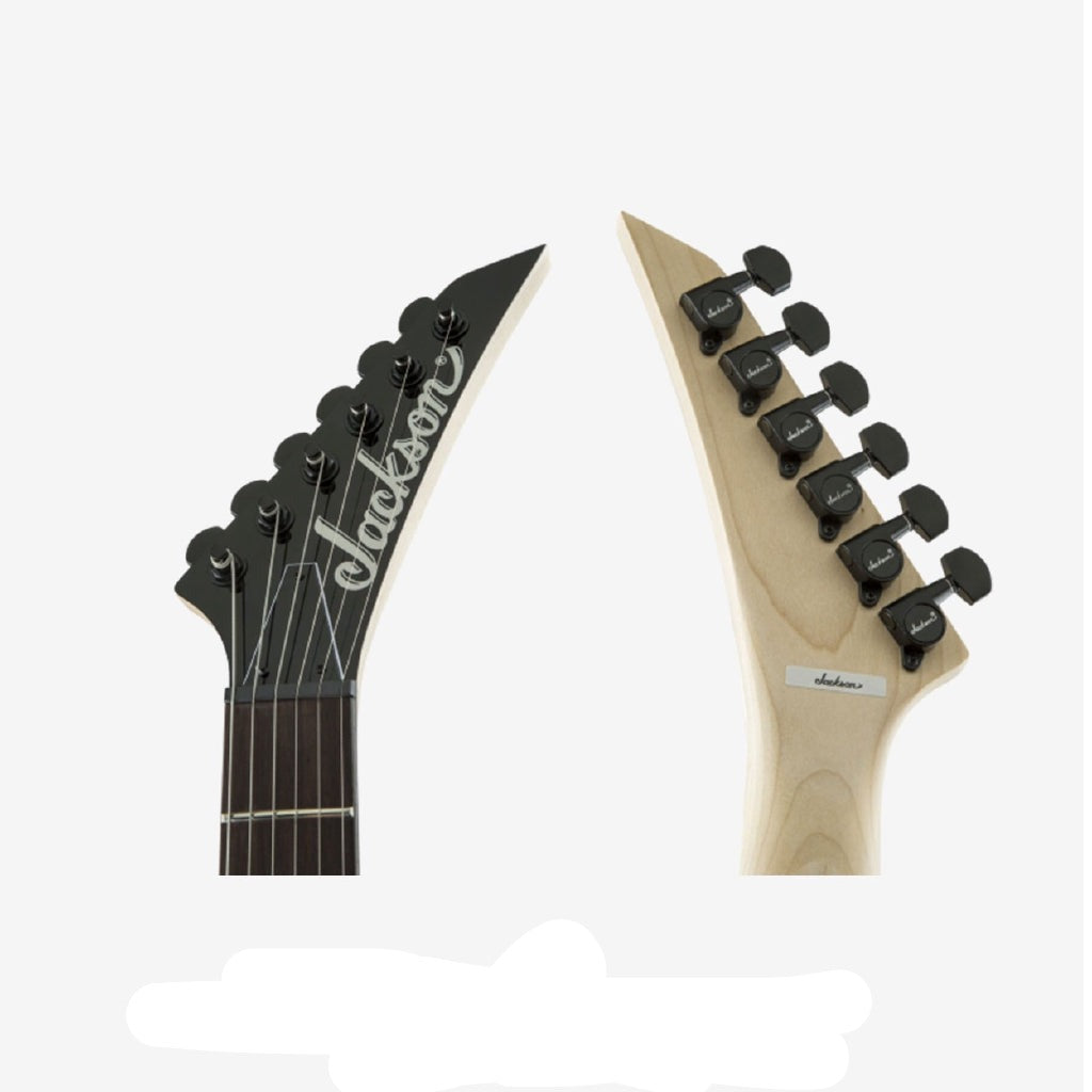 Jackson JS12 JS Series Dinky Electric Guitar Amaranth FB Snow