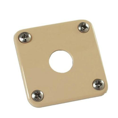 Gibson PRJP-030 Guitar Jack Plate, Creme Plastic | Reco Music Malaysia