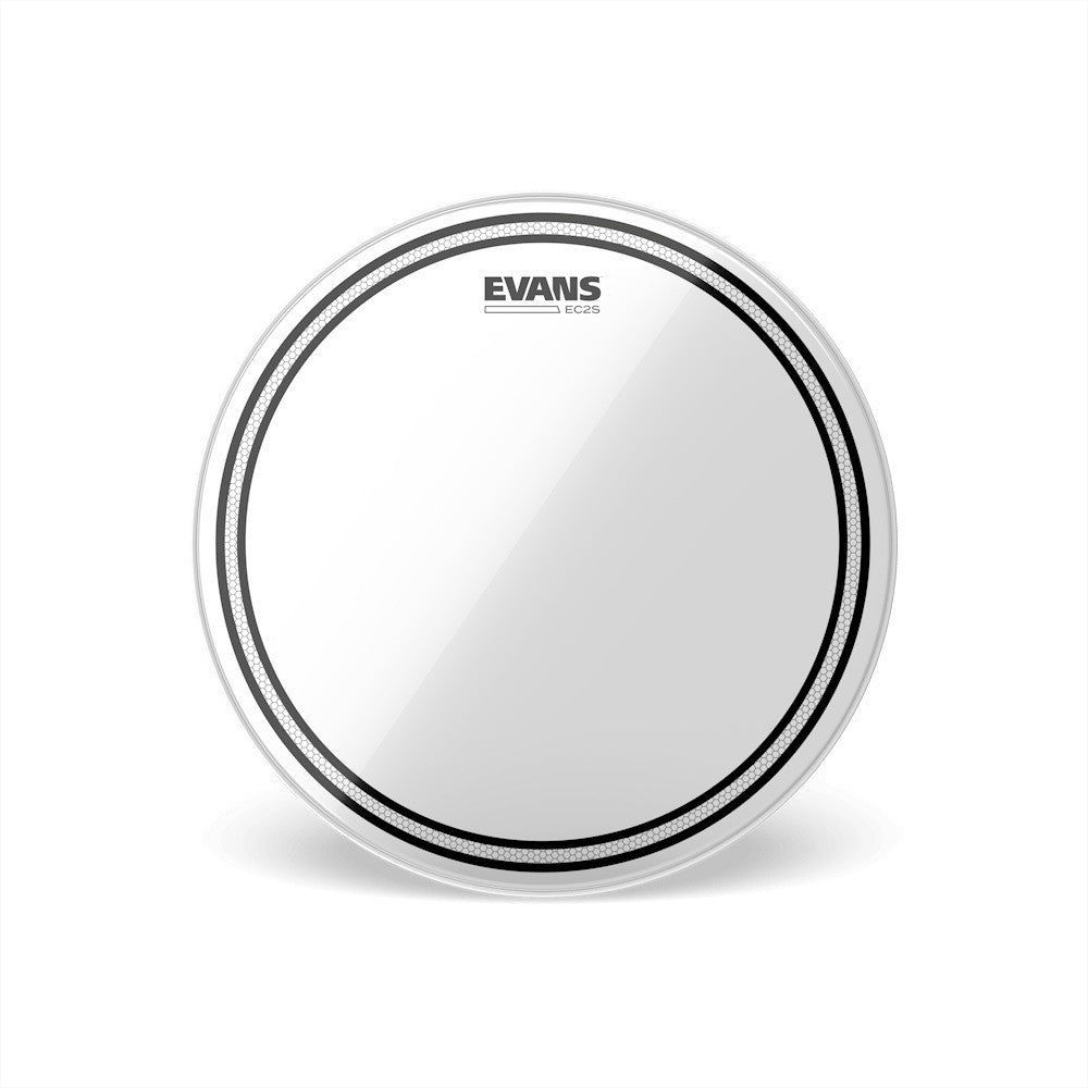 Evans TT16EC2S-B EC2 Clear Tom Drum Head with Sound Shaping Technology - Reco Music Malaysia