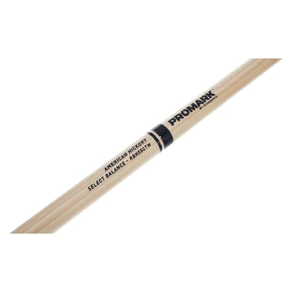 Promark RBH550TW Rebound 5A .550 Hickory Tear Drop Drumsticks, Wood Tip - Reco Music Malaysia