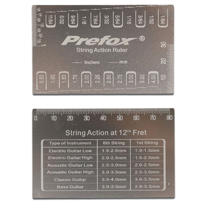 RM Guitar Tools Guitar String Action Ruler - Reco Music Malaysia