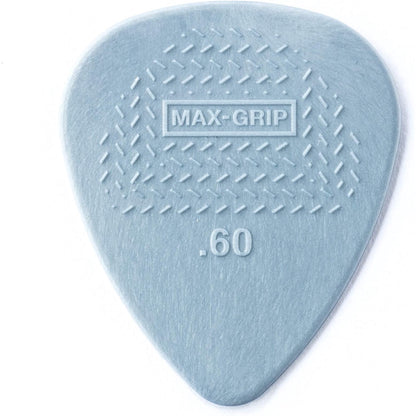 Jim Dunlop 449P.60 MAX GRIP Nylon Standard Guitar Pick, 0.6MM (12Pcs/Pack) - Reco Music Malaysia