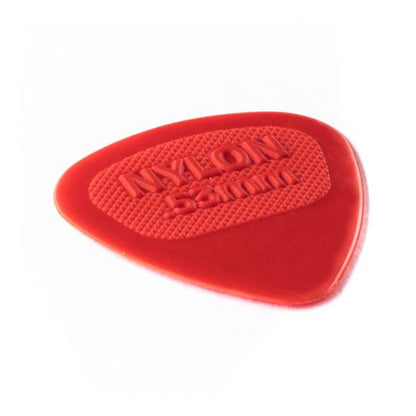 10 x Jim Dunlop 443R.53 Nylon Midi Guitar Pick 0.53mm Red - Reco Music Malaysia