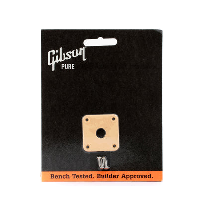 Gibson PRJP-030 Guitar Jack Plate, Creme Plastic | Reco Music Malaysia