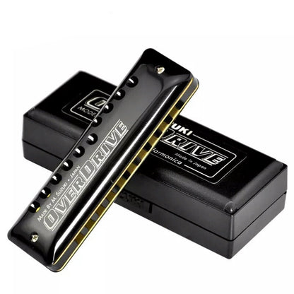 Suzuki MR-300 Overdrive C Key Professional 10 Hole Diatonic Harmonica - Reco Music Malaysia